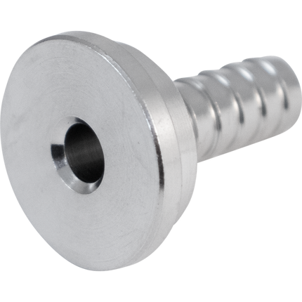 Komos - Stainless 1/4 in. Tailpiece, Hex Nut and Gasket