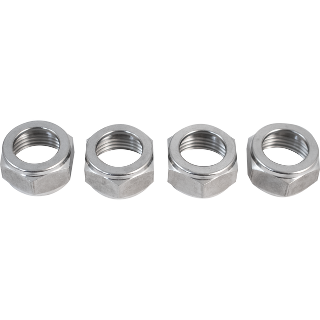 Komos - Stainless Tailpiece Hex Nut - Pack of 4