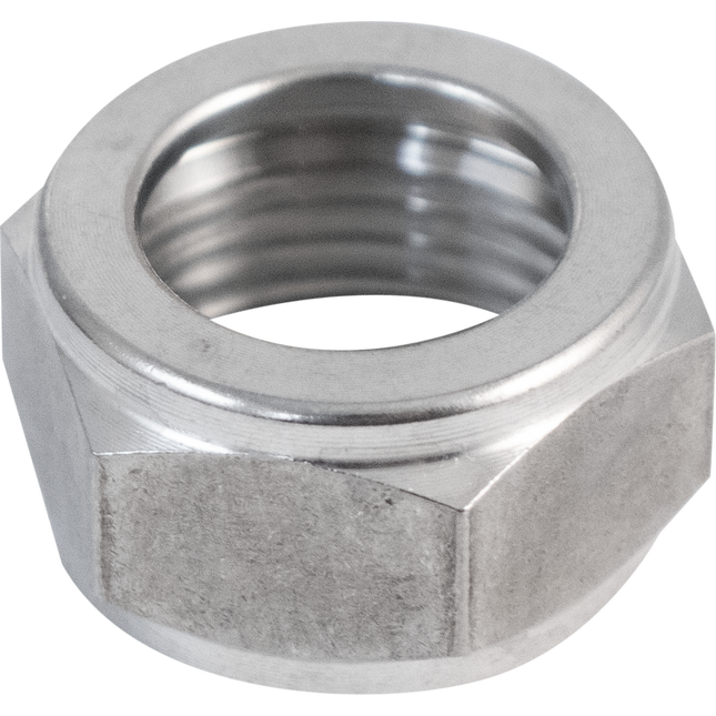 Komos - Stainless Tailpiece Hex Nut - Pack of 4
