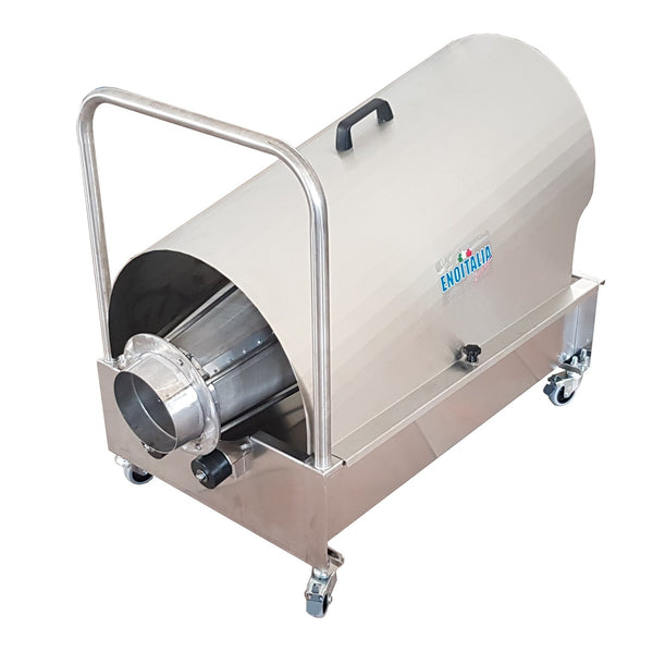 EnoItalia Centrifugal Filter w/ Pump | Rotofilter | Stainless Trolley Cart | 3 in. T.C. | 220V 3 Phase