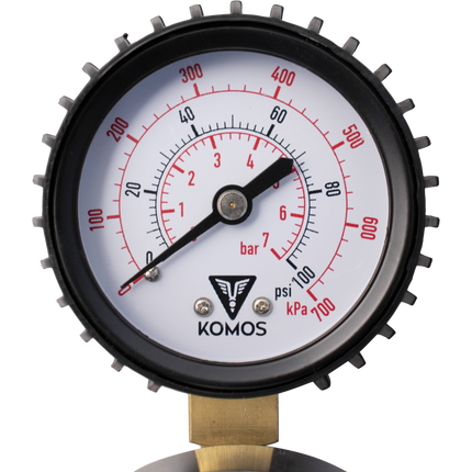 KOMOS Premium Dual Gauge CO2 Regulator