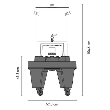 Speidel - Rolling Base with Casters for 20L Braumeister - BRAU020