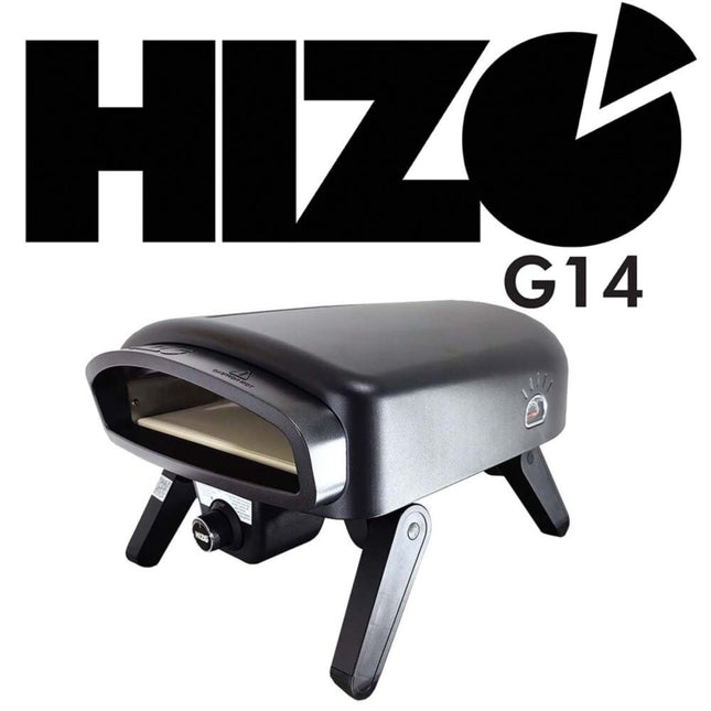 HIZO G14 Gas Pizza Oven - 14 in. (Black)