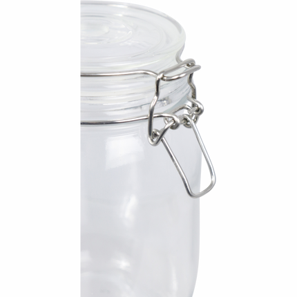 Basic Food Fermentation Kit - Flip Top Jar with Airlock - 1L / 33.8 oz