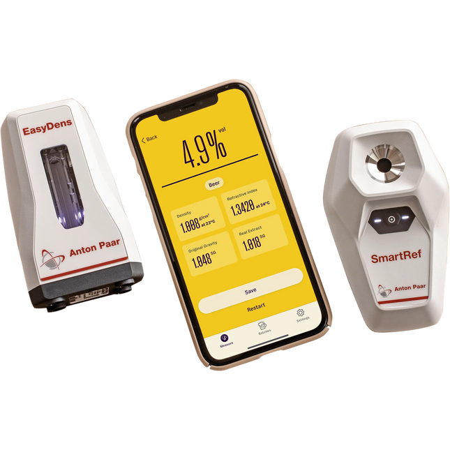 EasyDens Density and Gravity Meter & SmartRef Digital Refractometer