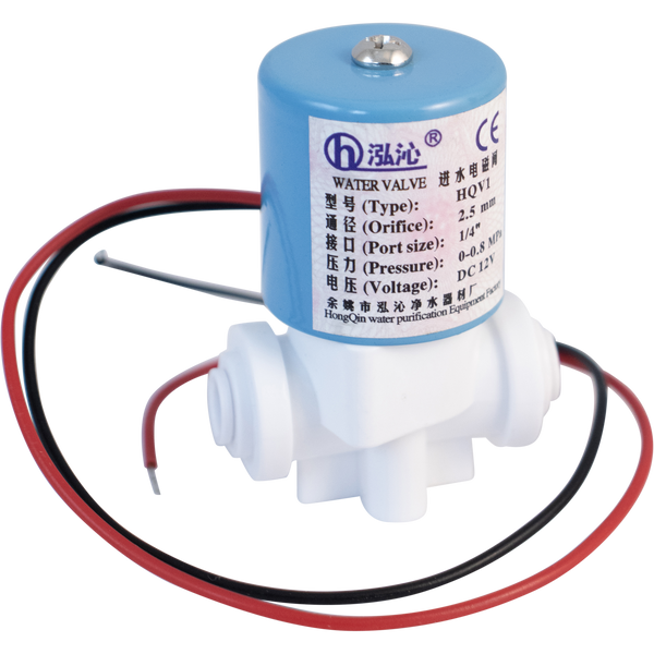 Solenoid Valve | Duotight Compatible | 12V | 0-115 psi | 6.35 mm