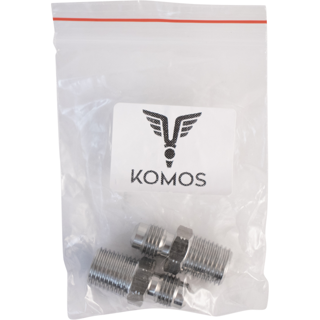 Komos - 1/4 in. MFL x 1/4 in. NPT - 2 Pack