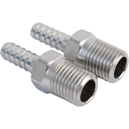 Komos - 1/4 in. NPT x 1/4 in. Barb - 2 Pack