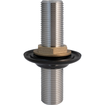 Komos - 100 mm All Thread Shank w/ Black Plastic Collar and 5/8 in. Nut
