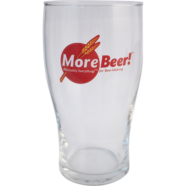 MoreBeer! Imperial Pint Glass (20oz)