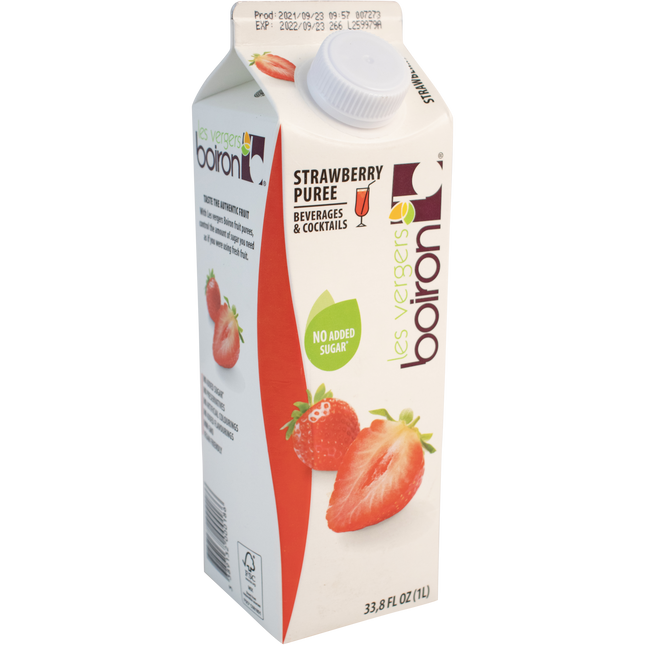 Boiron Fruit Puree - Strawberry - 1 L (33.8 oz)