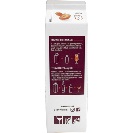 Boiron Fruit Puree - Strawberry - 1 L (33.8 oz)