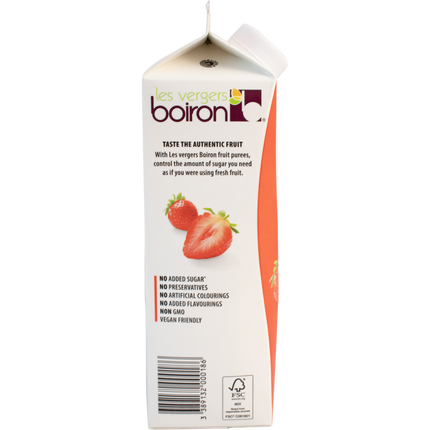 Boiron Fruit Puree - Strawberry - 1 L (33.8 oz)