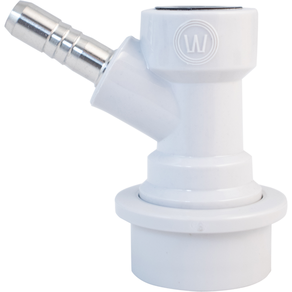 Ball Lock Quick Disconnect (QD) | Gas In | Combibarb | Duotight Compatible | WilliamsWarn
