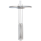 Temp Twister Stainless Steel Lid with Thermowell Port for 65L Bucket Buddy
