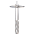 Temp Twister Stainless Steel Lid with Thermowell Port for 35L Bucket Buddy