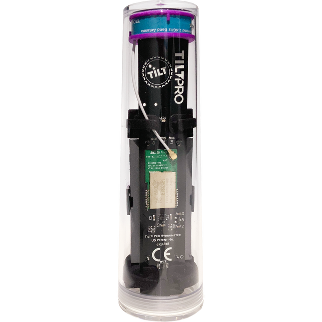 Tilt Pro Hydrometer and Thermometer - Purple
