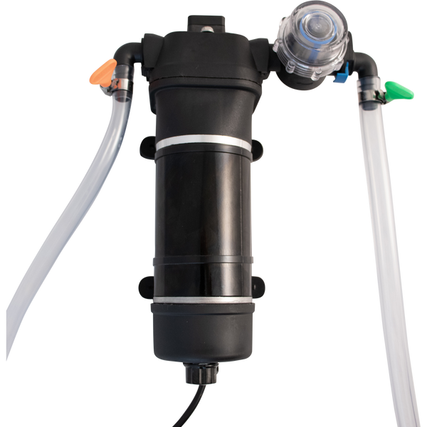 The Vintage Shop | Super Transfer Pump | Variable Speed Diaphragm Pump | 0-3 GPM | Self-Priming | Quick Disconnect Pre-Filter | Tubing Included