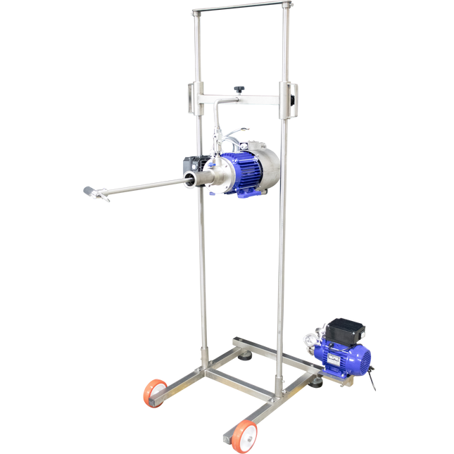 EnoItalia - Motorized Mixer with Integrated Frequency Inverter, Pump and Trolley (2022 Model) - PLACEHOLDER