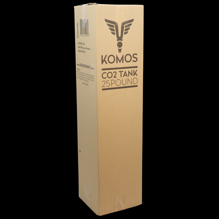 25 lb Aluminum CO2 Tank - KOMOS