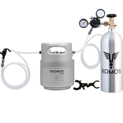 Komos - Homebrew Kegging Kit - Slimline Torpedo Keg - PLACEHOLDER