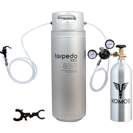 Komos - Homebrew Kegging Kit - Slimline Torpedo Keg - PLACEHOLDER