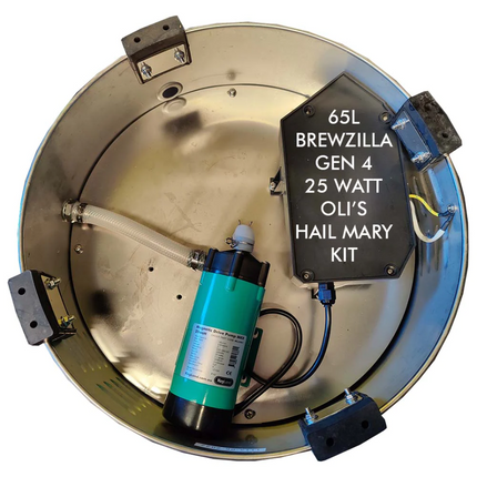 BrewZilla - Gen 4 - High Temperature Magnetic Drive Pump 25 watts (220-240v) - Replacement for 65L / 100L