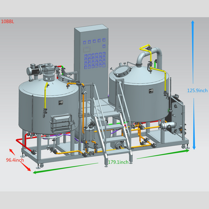 MB - Oil Heated Brewhouse - 2 Vessel - PLACEHOLDER