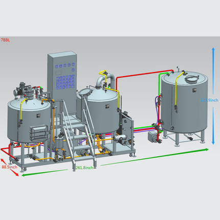 MB - Oil Heated Brewhouse - 3 Vessel - PLACEHOLDER