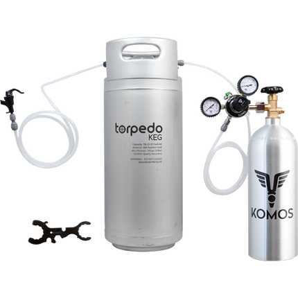 Premium Homebrewing and Kegging Starter Kit