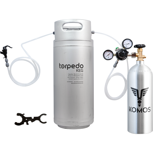 Premium Homebrewing and Kegging Starter Kit