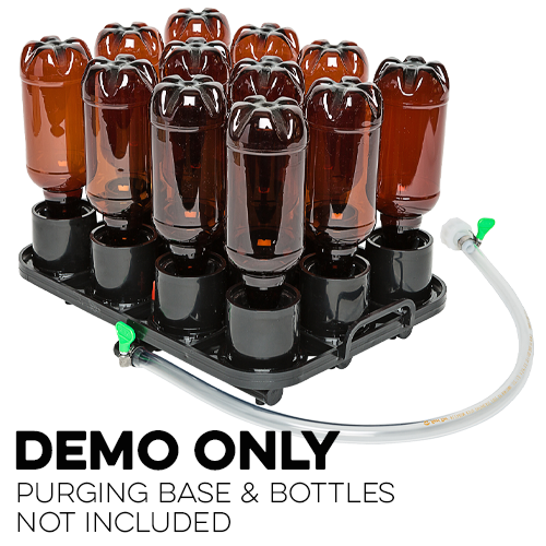 The Vintage Shop | PET Bottle Rack for 2-in-1 Bottle Washer | 12 Seat