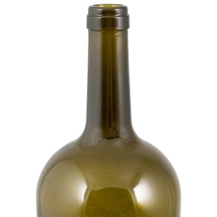 1.5L Antique Green Tapered Farro Glass Wine Bottles, Punted - Case of 6 - PLACEHOLDER