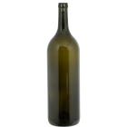 5L Antique Green Bordeaux Farro Glass Wine Bottles, Punted - Case of 4 - PLACEHOLDER