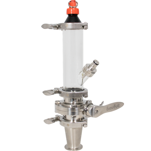 BrewBuilt® X-Series Uni Conical | Hop Bong Pressure Pack | Oxygen-Free Dry Hopping Kit