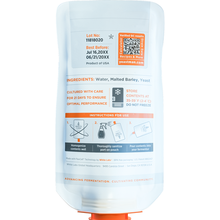 White Labs Yeast - Malolactic Culture WLP675 PurePitch Next Gen HB