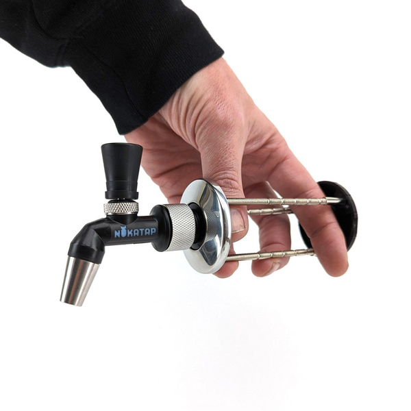 NukaTap® Mini Beer Faucet | Wall Mount Shank Kit | 8 mm Duotight