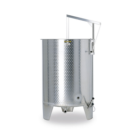 Speidel 2200L, 1400mm Diameter FO Dish Bottom Variable Volume Tank w/ Lid