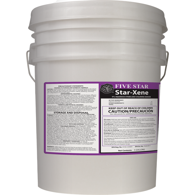 Five Star - STAR-XENE - 5 gallon