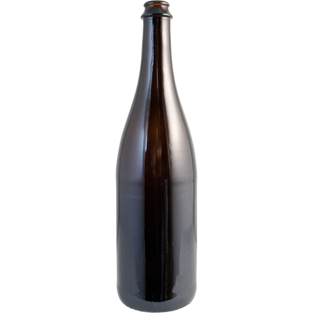 Bottles - 750ml Amber Champagne/Belgian Style - Case of 12 - PLACEHOLDER