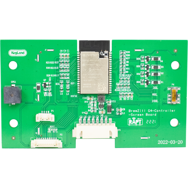 BrewZilla - Gen 4 - Replacement Screen for RAPT Controller - 35L / 65L