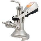 Tap - German Slider A-Style - Stainless Steel - With PRV - Keg Coupler