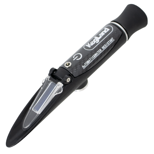 Saber Waterproof Portable Refractometer with ATC & LED Light