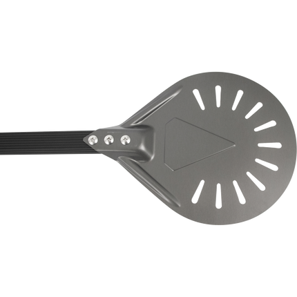 Perforated Pizza Peel - Round Spinner Tool - 8 in.