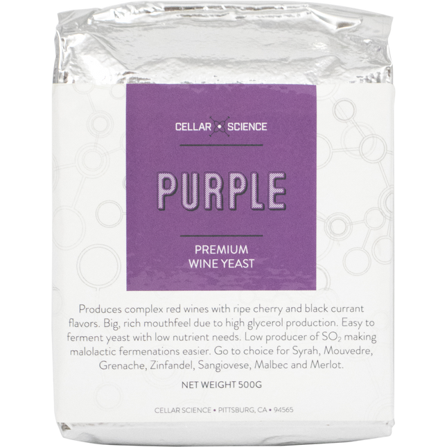 CellarScience - Dry Wine Yeast - Purple - PLACEHOLDER