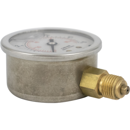Replacement Pressure Gauge for Wine Plate Filter W/ Noryl Plates