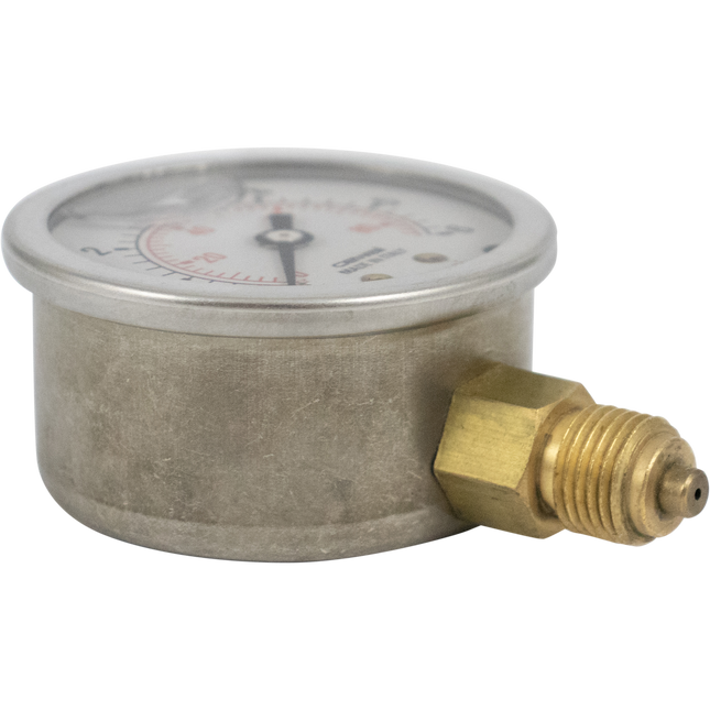 Replacement Pressure Gauge for Wine Plate Filter W/ Noryl Plates