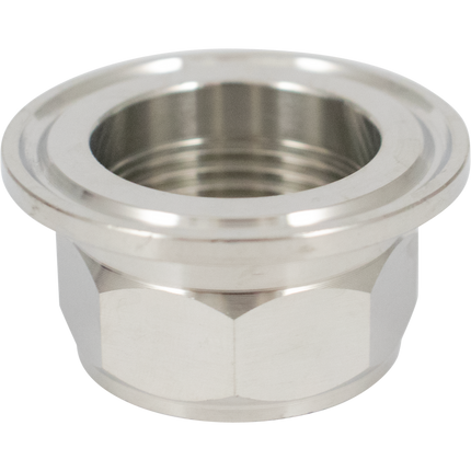 Stainless - 1.5 in. T.C. x 1 in. BSPT Female