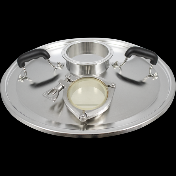 Pro Sight Glass Distillation Lid | Steam Condenser Lid | BrewZilla | DigiBoil | 65L