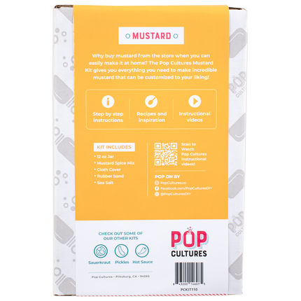 Pop Cultures - Mustard Kit
